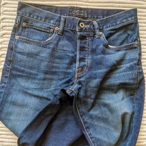 Lucky Brand Button Fly Mid-rise Skinny Jeans